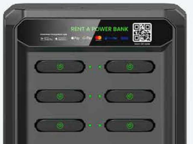 8-slot all-in-one countertop charging station